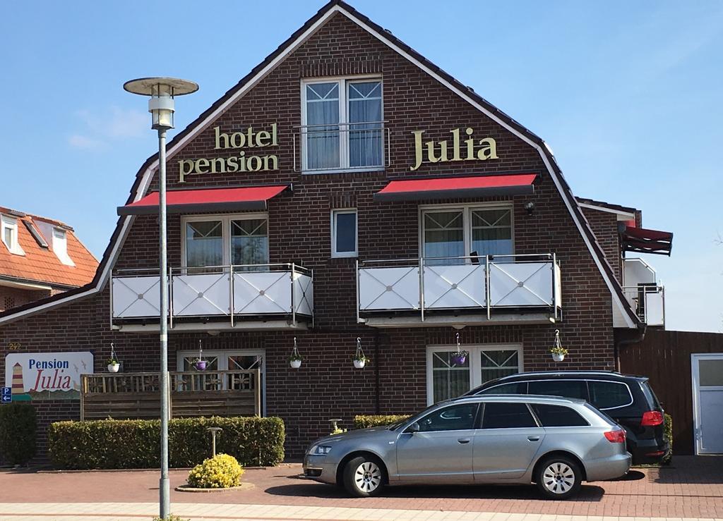 Hotel Pension Julia Norddeich  Ngoại thất bức ảnh